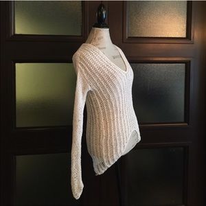 Helmut Lang white sweater